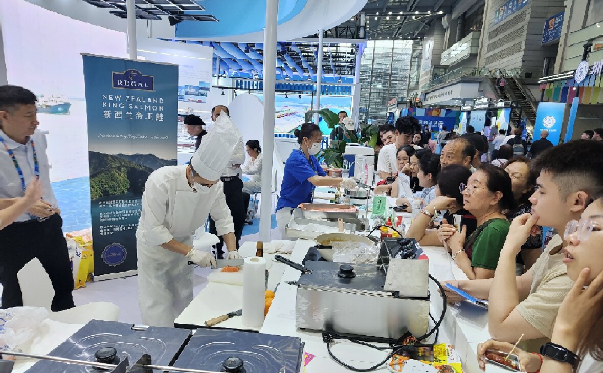 海納百川迎客來，漁潤萬家禮香臻——潤控食品亮相2024深圳國際漁業(yè)博覽會